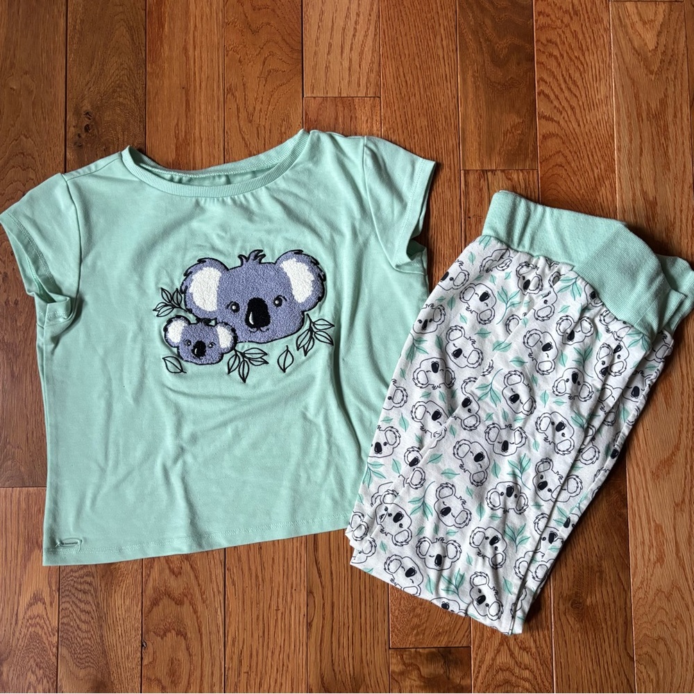 American Girl Kira’s Koala Pajamas Mint Green